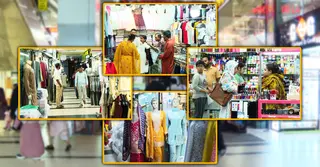 রাজধানীর শপিংমলগুলোতে দেশি-বিদেশি পণ্যের পসরা; জমে উঠেছে ঈদের কেনাকাটা